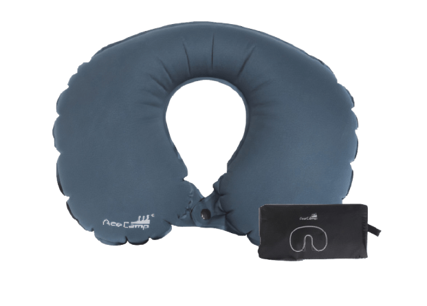 594 27a80f74622e61f0736a716878fbf616 Ace Camp Navy U Shape Inflatable Air Pillow