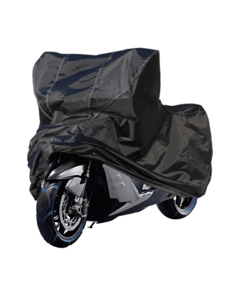 4464 5135ea949962c1e189262a675e17fbb8 Black PEVA Cotton Motorcycle Cover